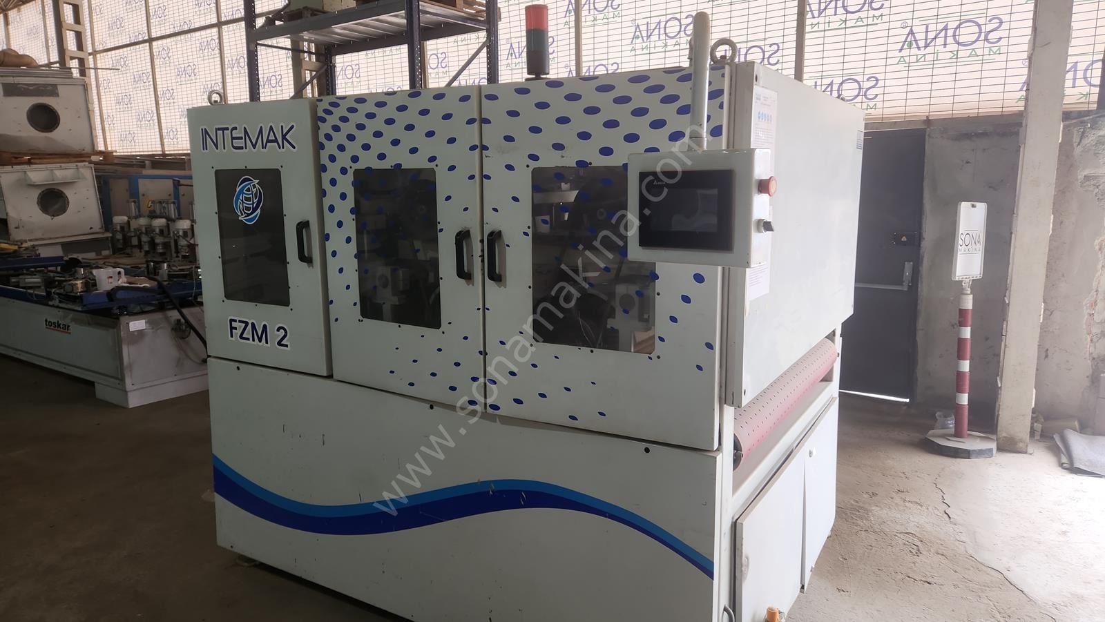 Mısırlı İntemak FZM2  Fırça Zımpara Makinesi (2016) İLK EL