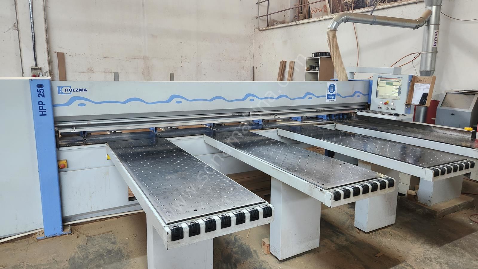 HOLZMA Optimat HPP 250/43/43 Panel Ebatlama Makinesi