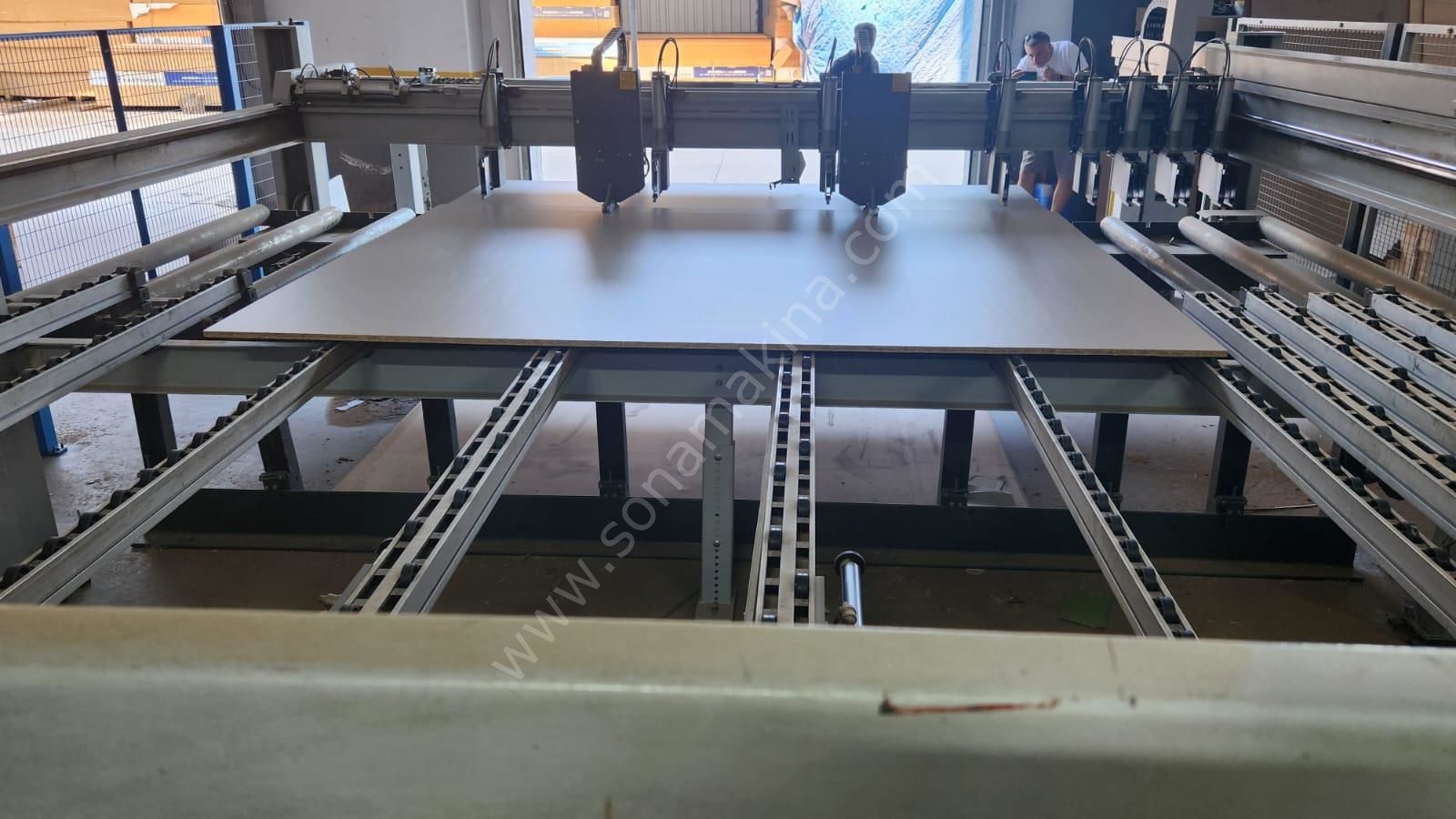 Holzma Optimat HPL 11/43/22 Asansörlü Panel Ebatlama Makinesi (2006)