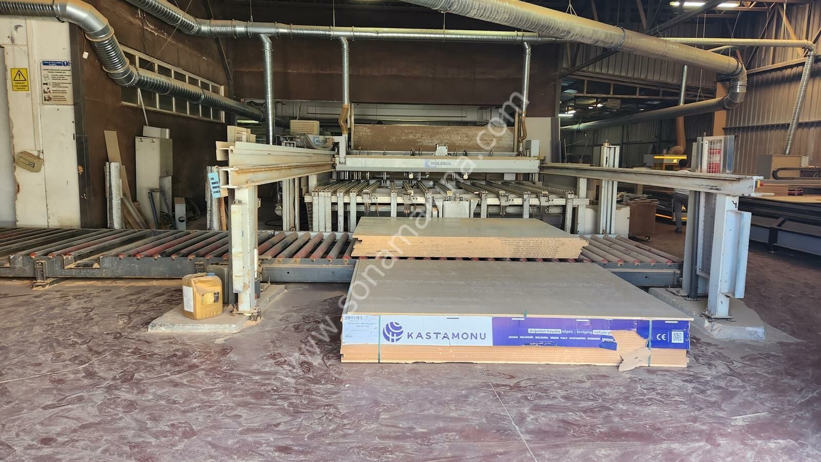 Holzma Profiline HPL 11/43/22 Asansörlü Panel Ebatlama Makinesi (2001)