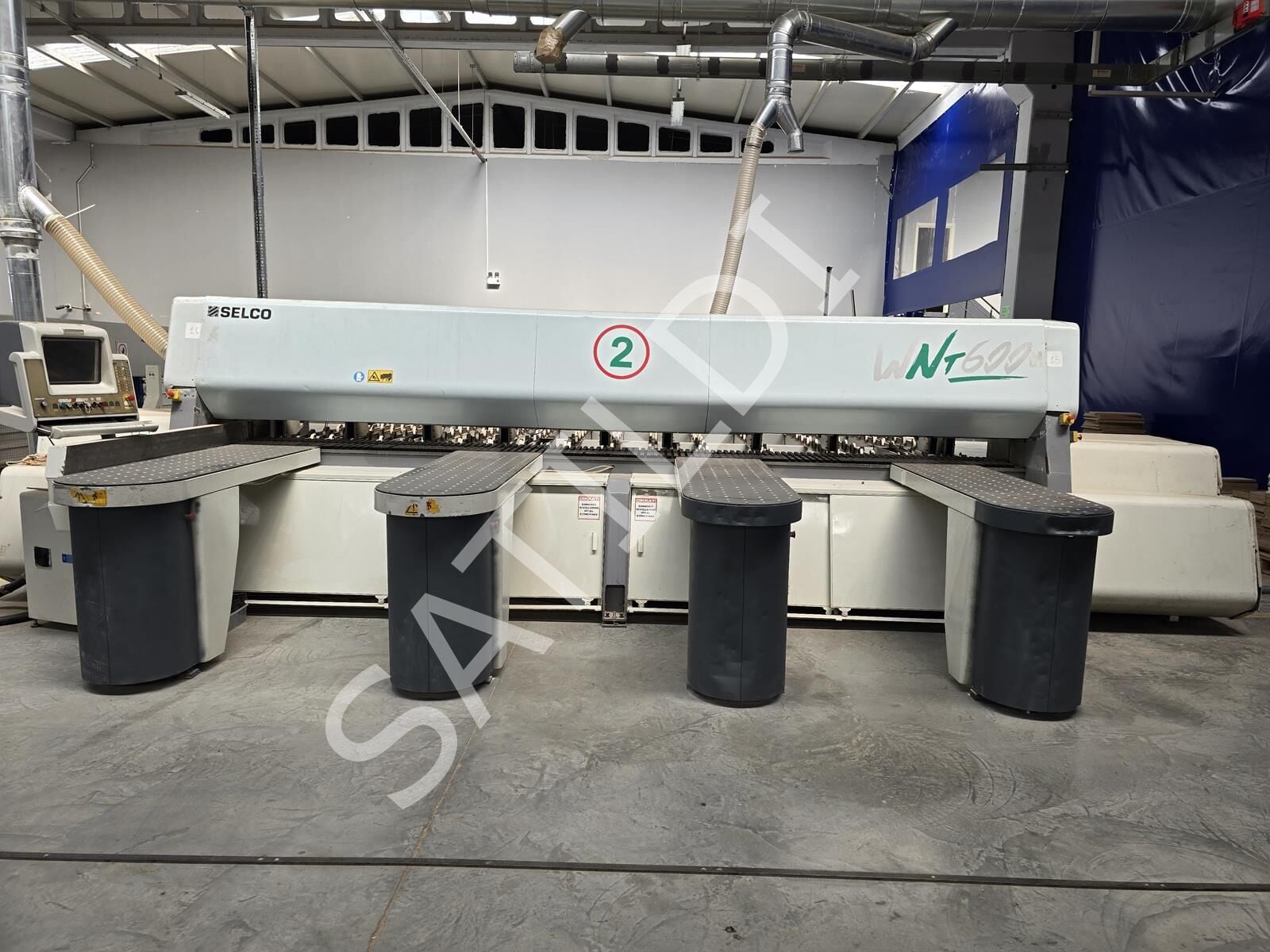 Biesse Selco WNT 600 Asansörlü Panel Ebatlama Makinesi (2004) İLK EL Büyük Ölçü