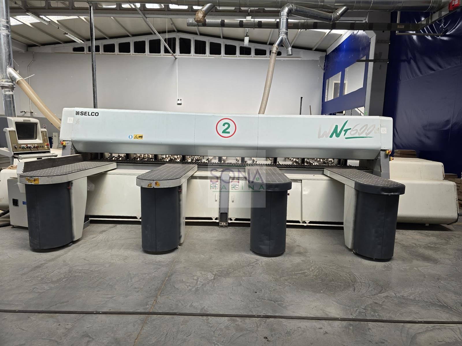 Biesse Selco WNT 600 Asansörlü Panel Ebatlama Makinesi (2004) İLK EL Büyük Ölçü