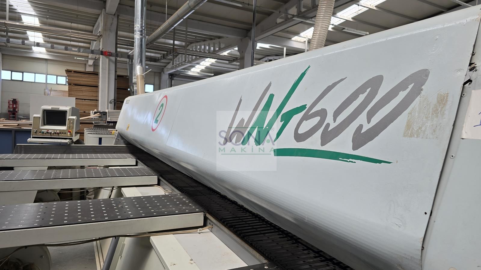 Biesse Selco WNT 600 Asansörlü Panel Ebatlama Makinesi (2004) İLK EL Büyük Ölçü