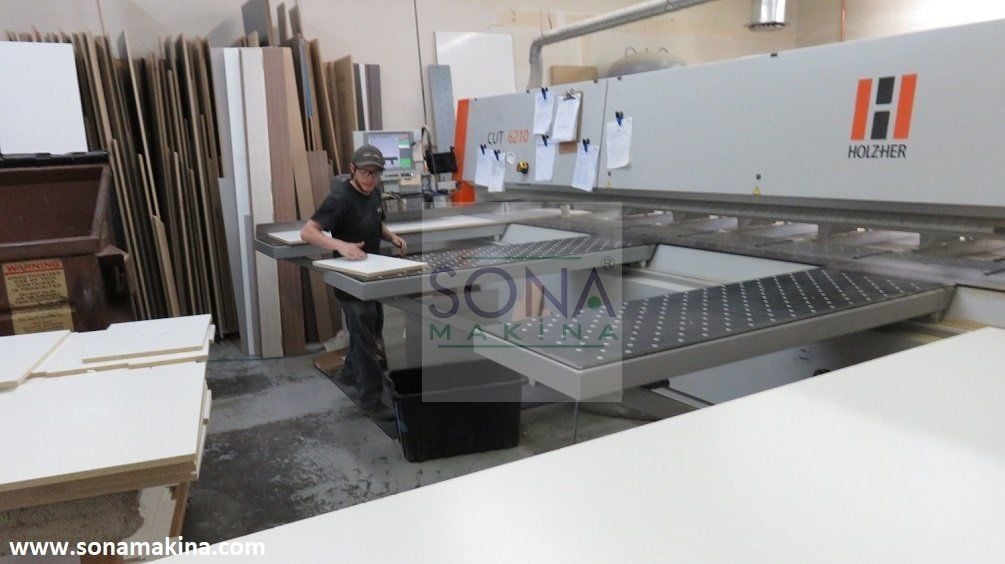 Holzher CUT 110 Panel Ebatlama Makinesi (2007)