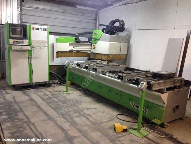 Biesse Rover 22 Cnc (2000) Yatay Frezeli