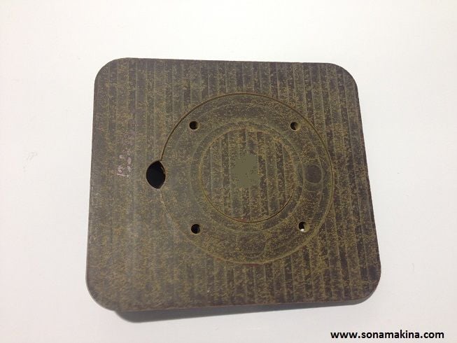 BIESSE ROVER VAKUM ÇEYREK PABUÇ 132X55X28