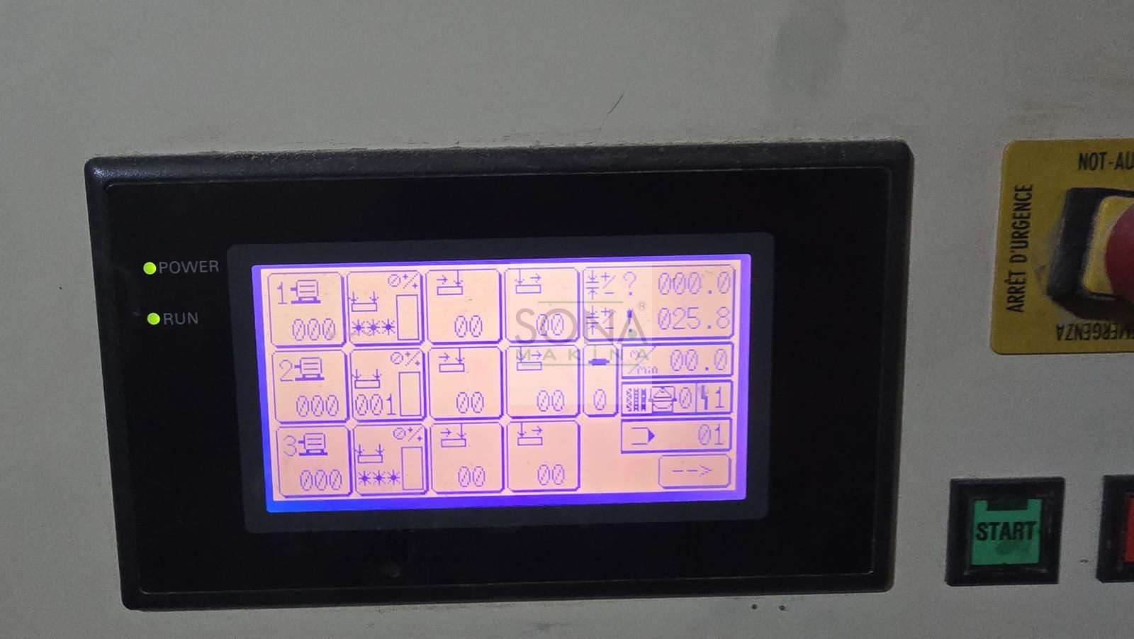 Heesemann MFA-6  Impression Kalibre Zımpara Makinesi (2001)