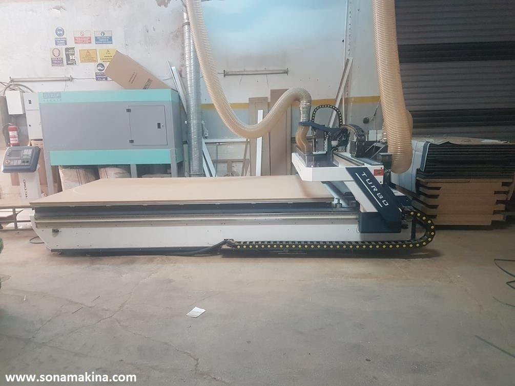 KRC Turbo 2136 Flat Düz Tabla Cnc (2017) İLK EL
