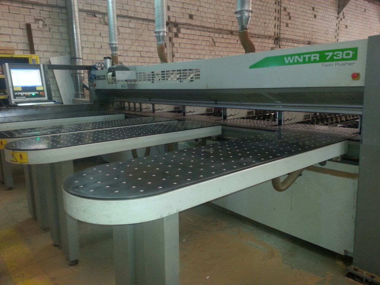 BIESSE Selco WNTR 730 Twin Pusher Asansörlü Panel Ebatlama Makinesi (2011) İLK EL