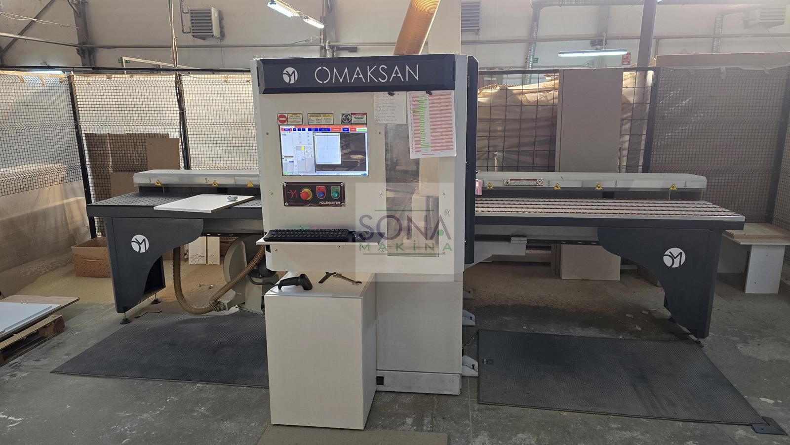 Omaksan Holemaster 4000 Xline Cnc Delik Makinesi (2018) İLK EL