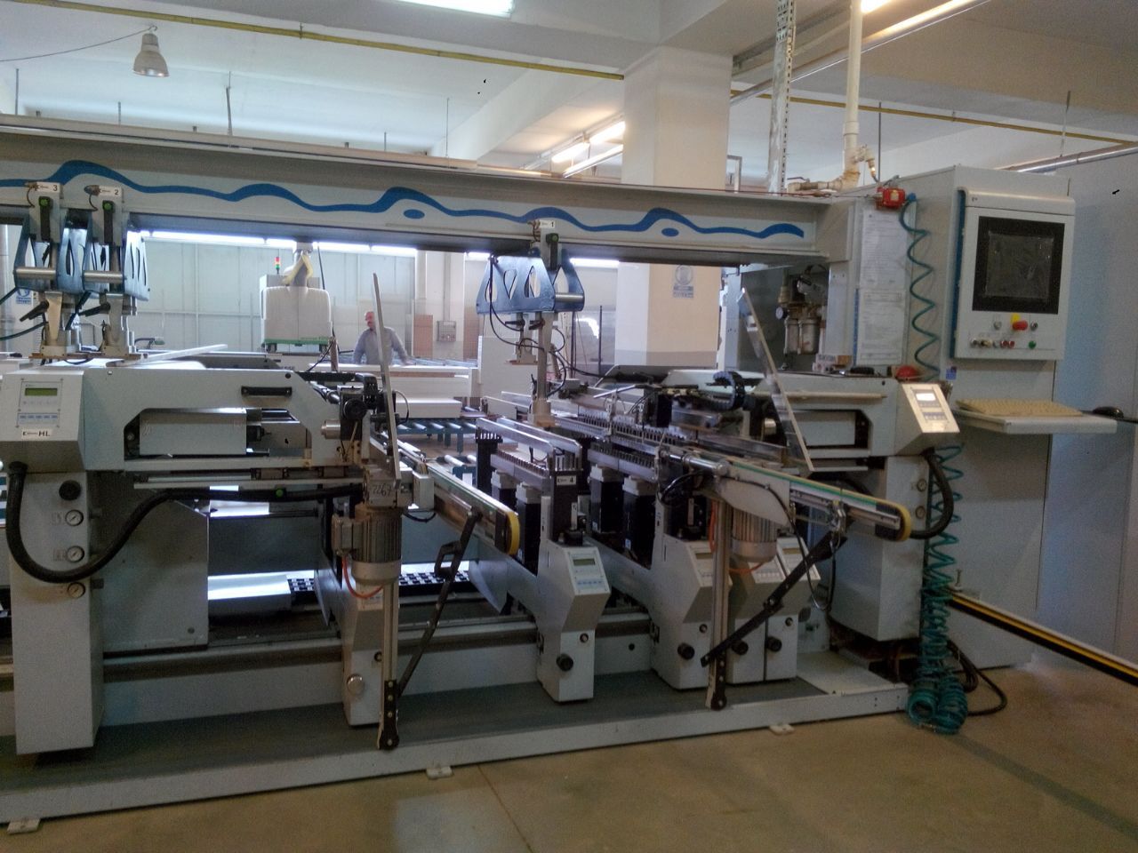 WEEKE Optimat BST 500 Çoklu Delik Makinesi  (2007) İLK EL