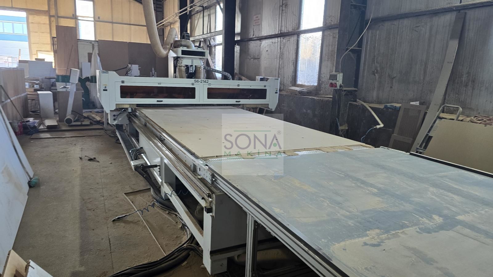 Yazgan Sudiao S6-2142 Flat Düz Tabla Cnc (2024) İLK EL (Yükleme+