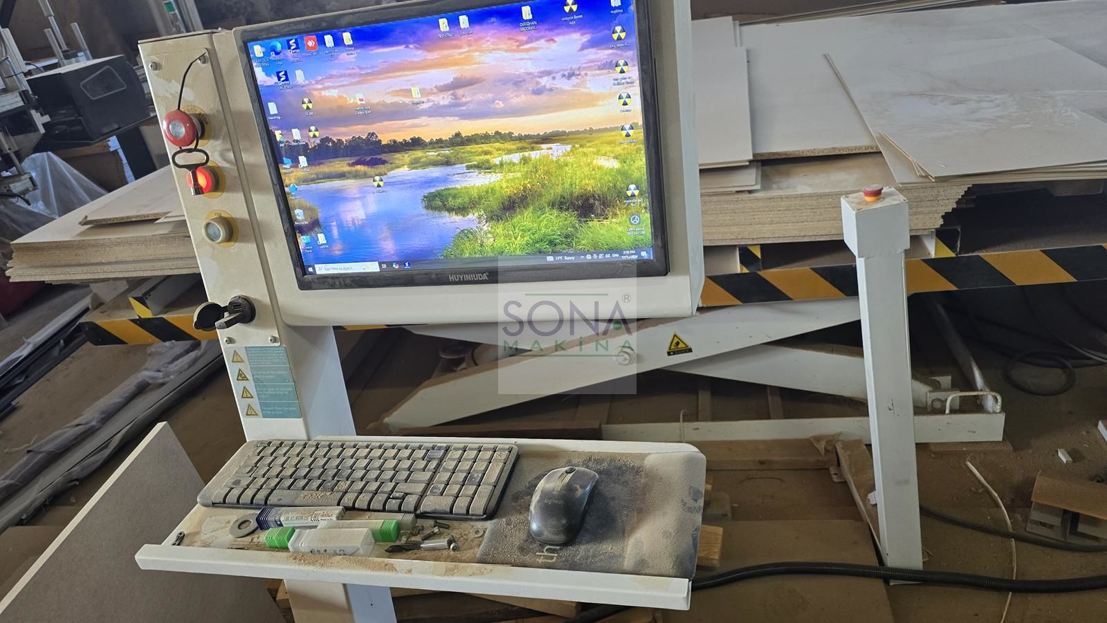 Yazgan Sudiao S6-2142 Flat Düz Tabla Cnc (2024) İLK EL (Yükleme+