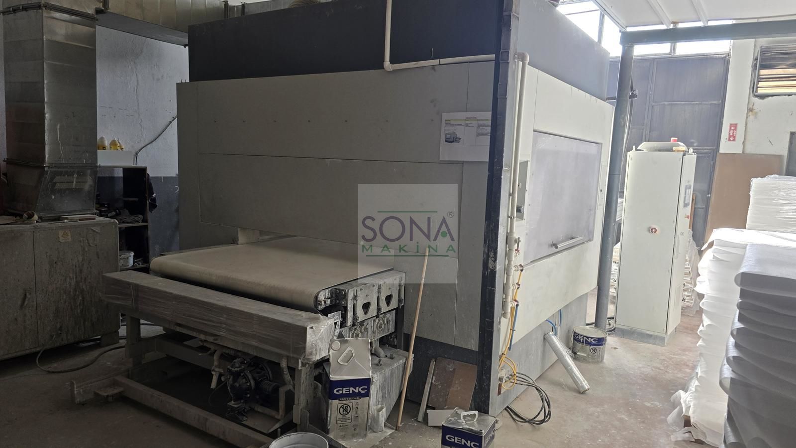 Kama Kr Bm 1700 Çift Salınım Kollu Boya Atım Makinesi (2017) İLK EL