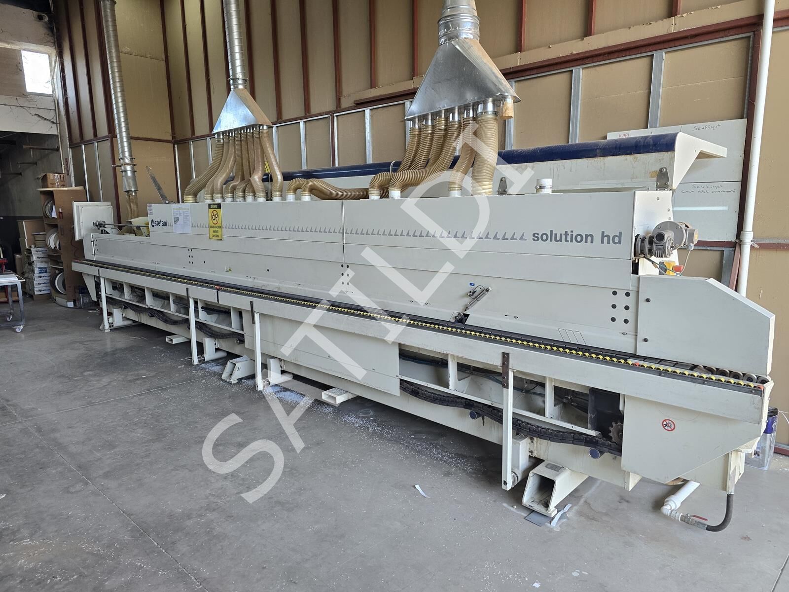 Stefani Solution HD Kenar Bantlama Makinesi (2013)