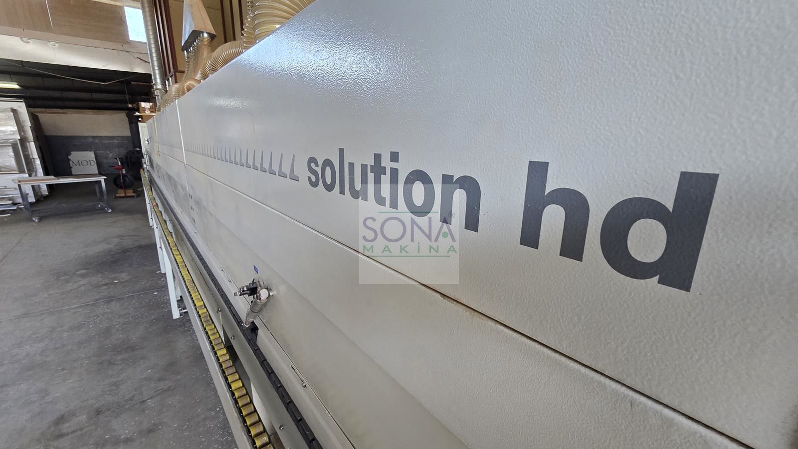 Stefani Solution HD Kenar Bantlama Makinesi (2013)