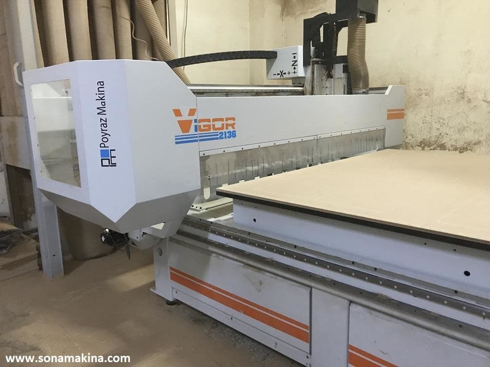 VIGOR 2136 FLAT DÜZ TABLA CNC