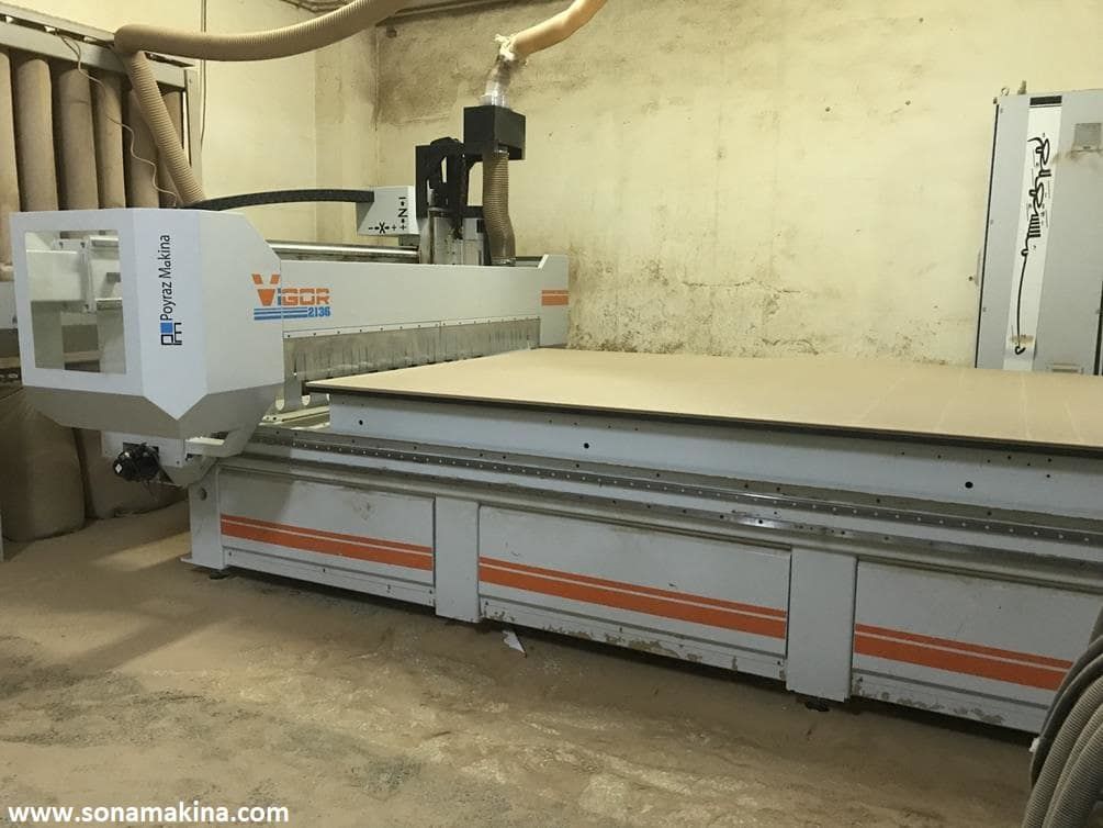 VIGOR 2136 FLAT DÜZ TABLA CNC