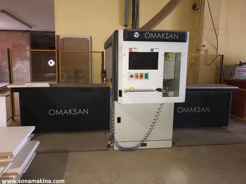 Omaksan Holemaster 4000 Xline Cnc Delik Makinesi (2017) İLK EL