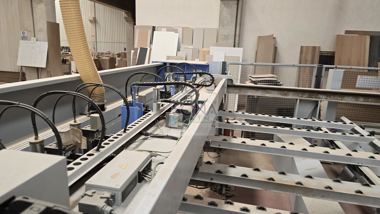 Holzma Optimat HPL 430/43/22 Asansörlü Ebatlama Makinesi (2011) İlk EL