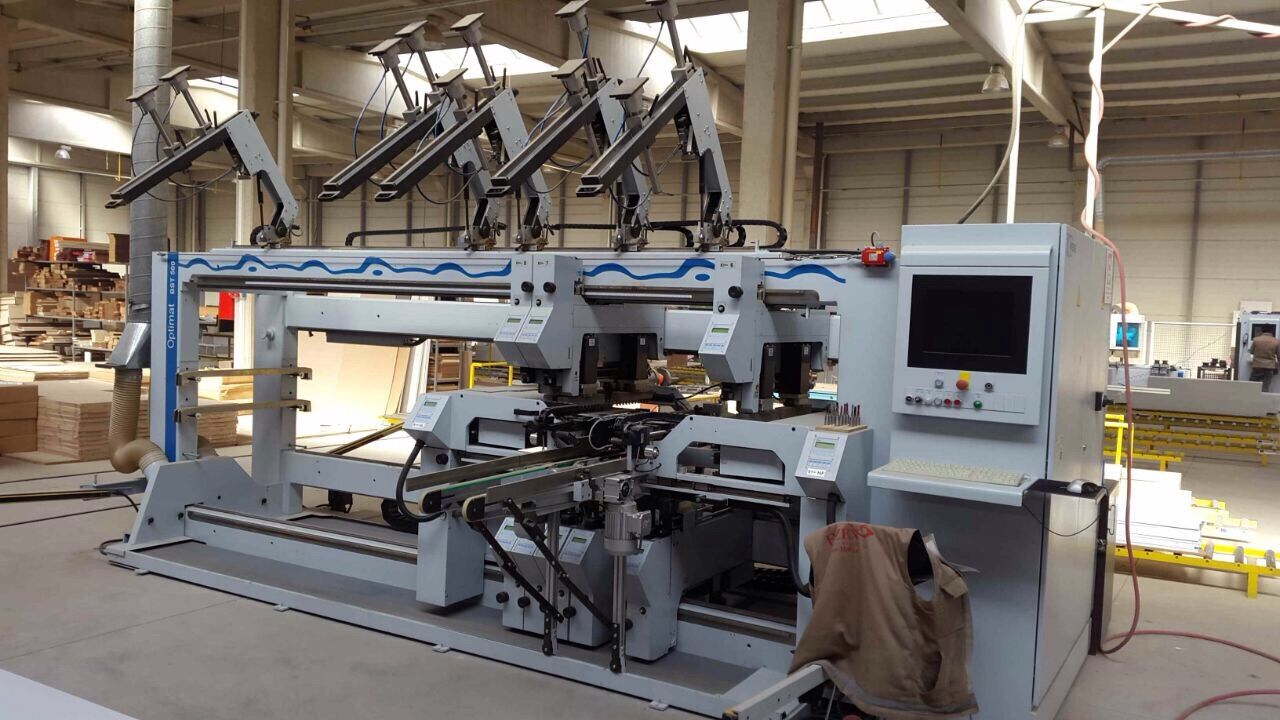 WEEKE Optimat BST 500 D Çoklu Delik Makinesi (2007) İLK EL