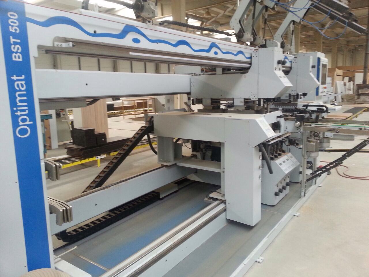 WEEKE Optimat BST 500 D Çoklu Delik Makinesi (2007) İLK EL