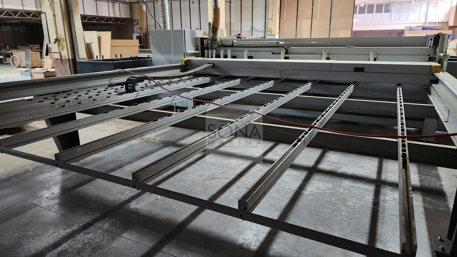 Holzma Optimat HPP 8243 Gold Edition Panel Ebatlama Makinesi (2001)