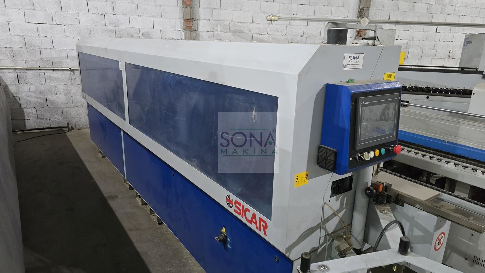 Sicar SB-8A Kenar Bantlama Makinesi (2012)