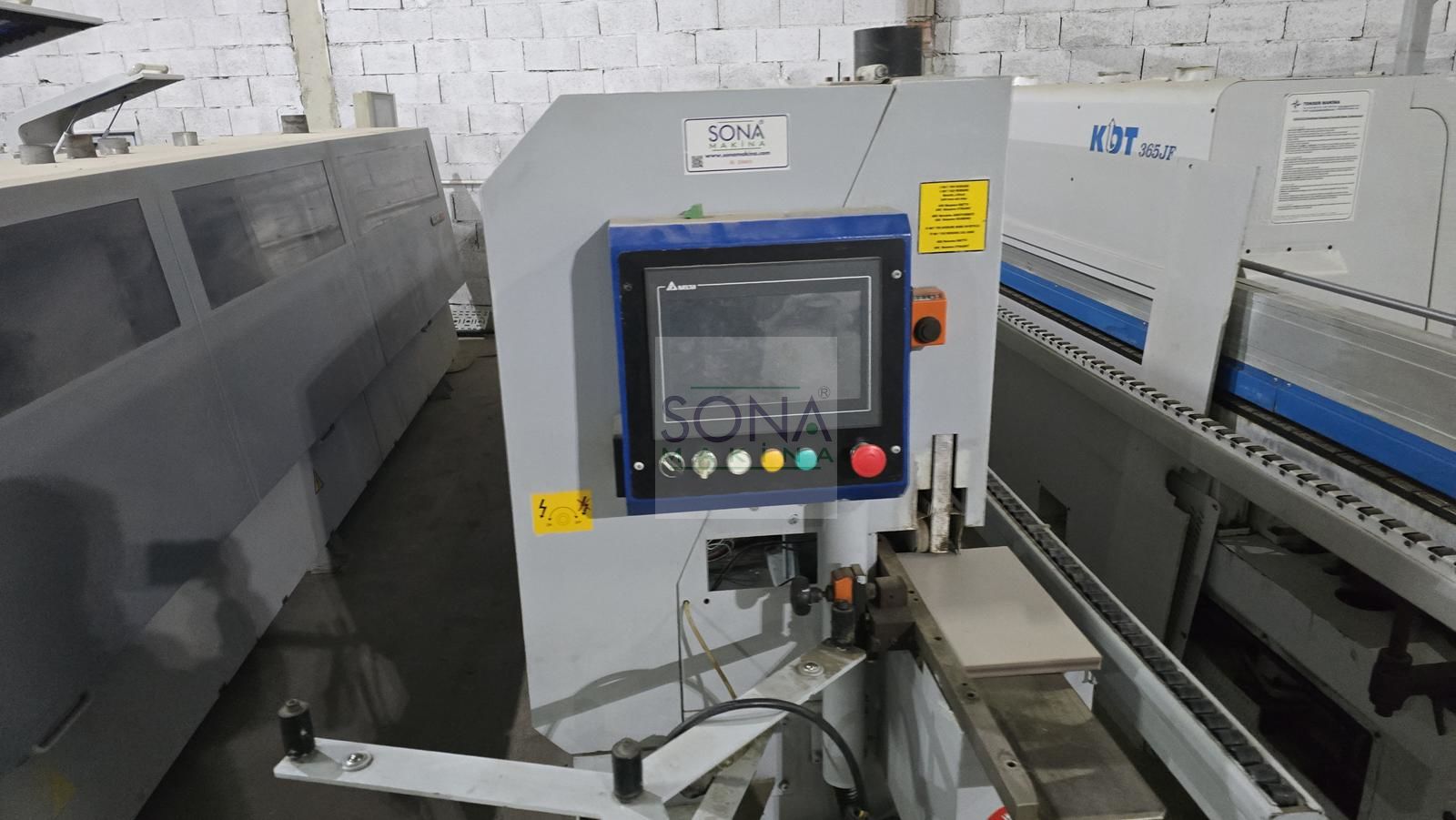 Sicar SB-8A Kenar Bantlama Makinesi (2012)