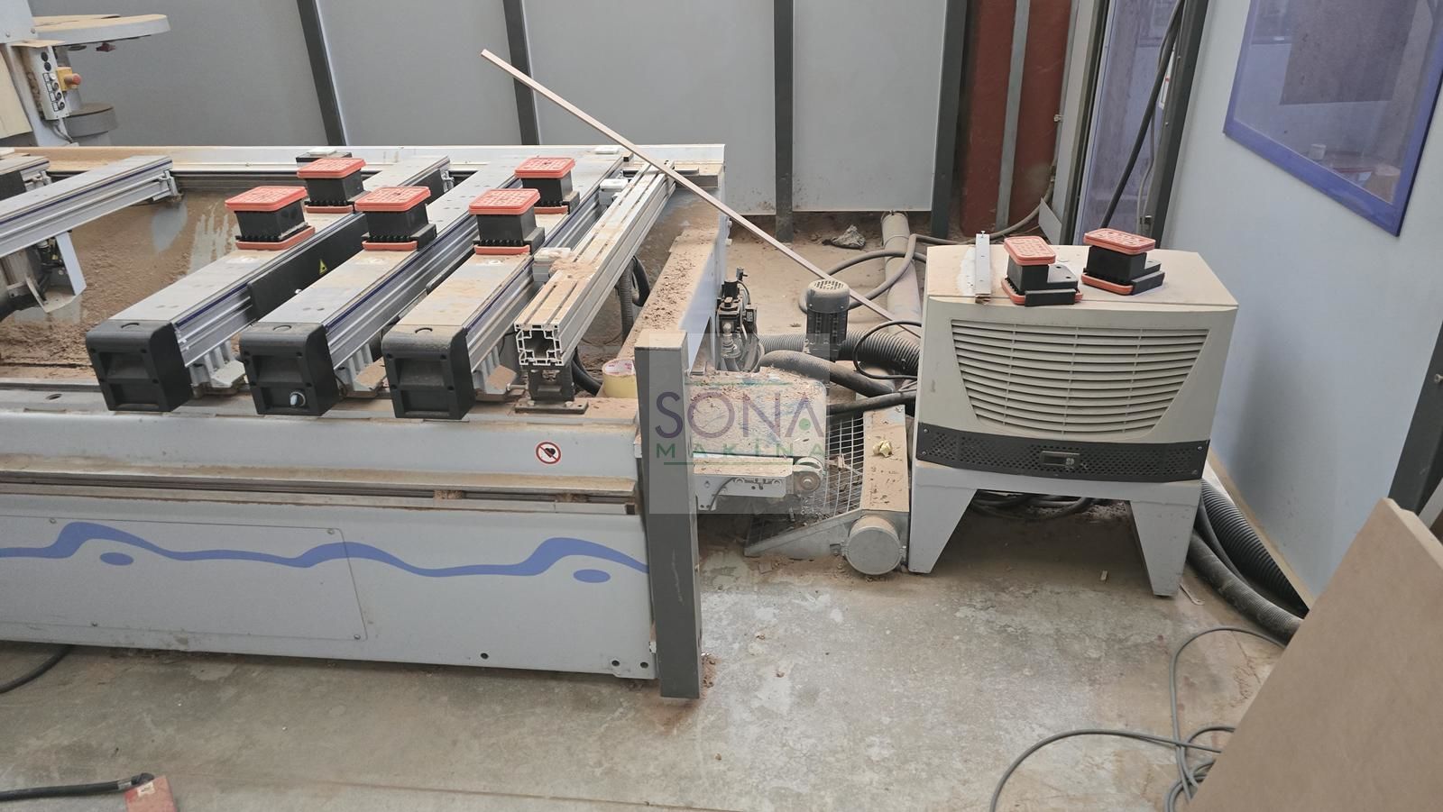 Homag Venture 316 XXL BMG 311  5 Eksen Cnc Makinesi (2014) İLK EL