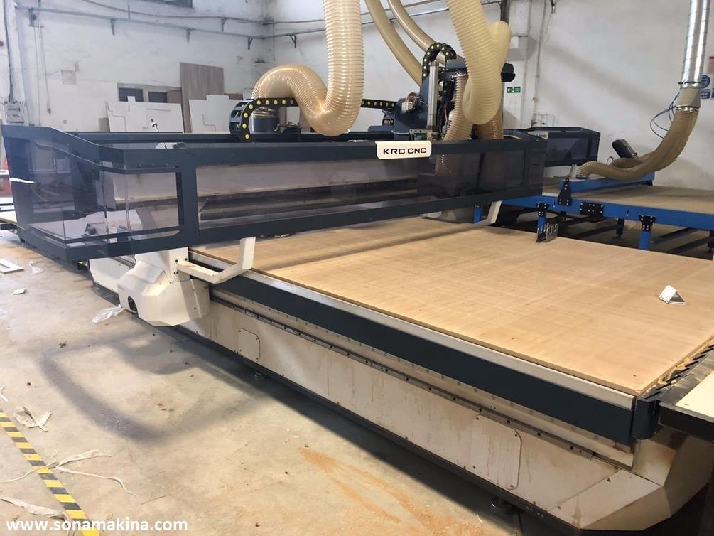KRC 2136 DÜZ TABLA CNC (2016) İLK EL (DELİK GRUPLU)