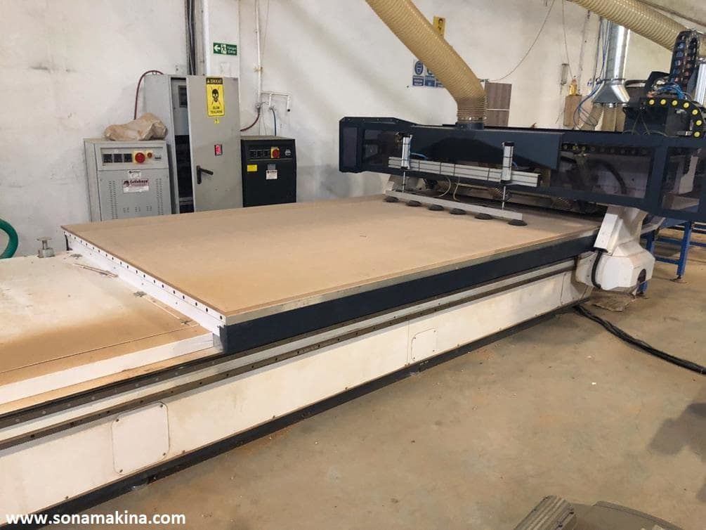 KRC 2136 DÜZ TABLA CNC (2017) İLK EL (DELİK GRUPLU)