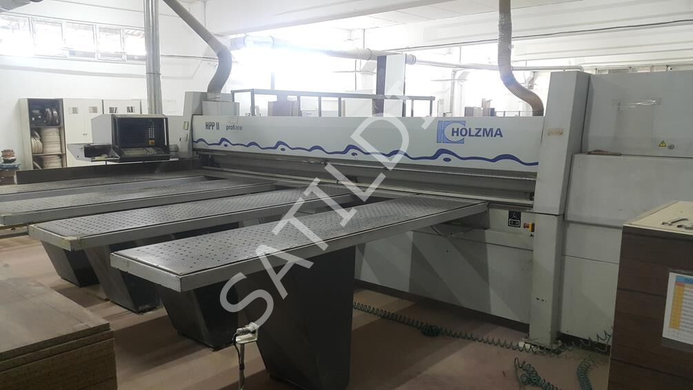 Holzma Optimat HPP 11/43/L Panel Ebatlama Makinesi (2002)