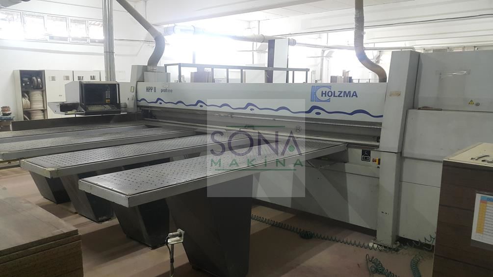 Holzma Optimat HPP 11/43/L Panel Ebatlama Makinesi (2002)