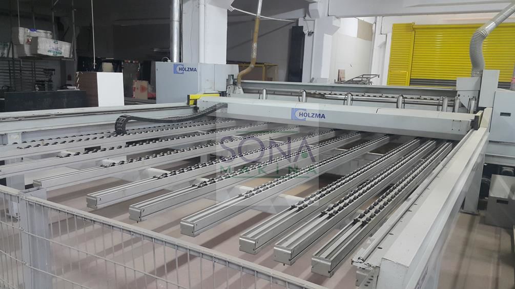 Holzma Optimat HPP 11/43/L Panel Ebatlama Makinesi (2002)