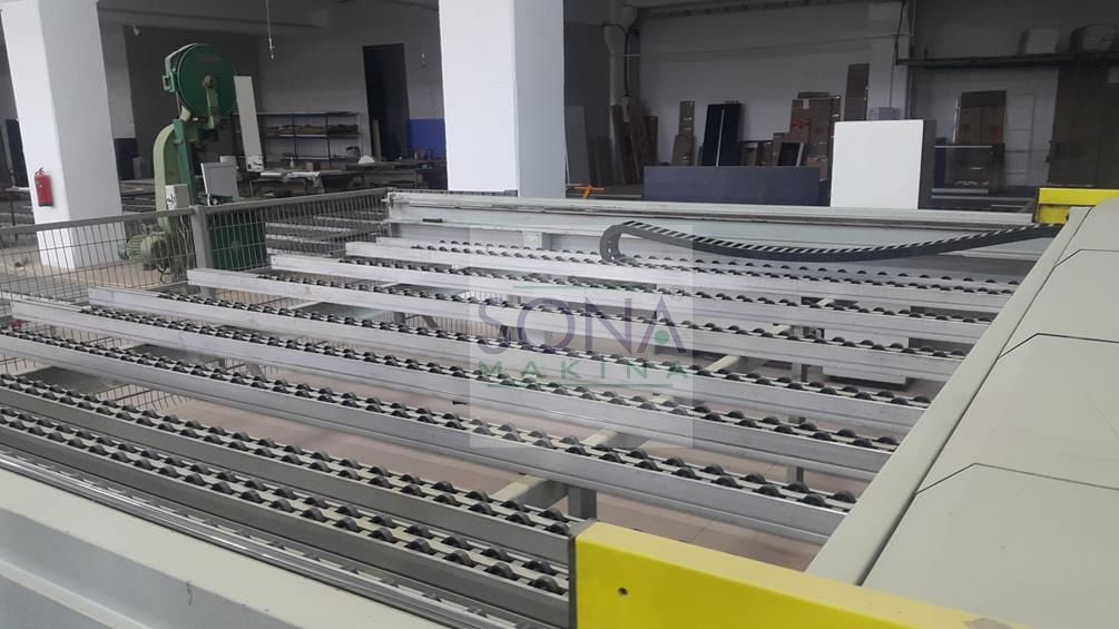 Holzma Optimat HPP 11/43/L Panel Ebatlama Makinesi (2002)