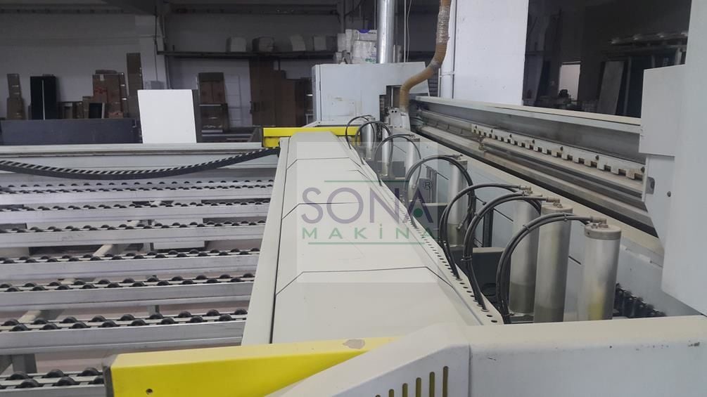 Holzma Optimat HPP 11/43/L Panel Ebatlama Makinesi (2002)