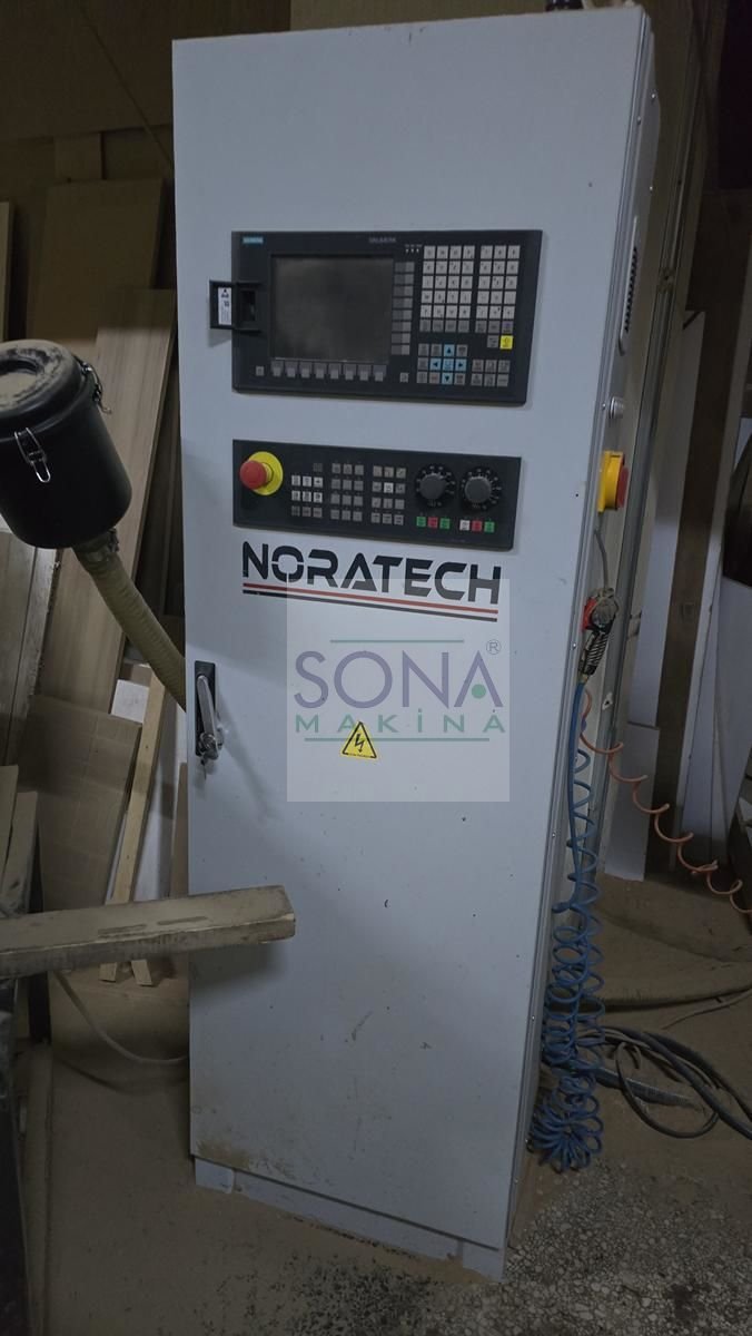 (*ت*)ﾉ Noratech 2128 Düz Tabla Cnc Makinesi (2022) İLK EL