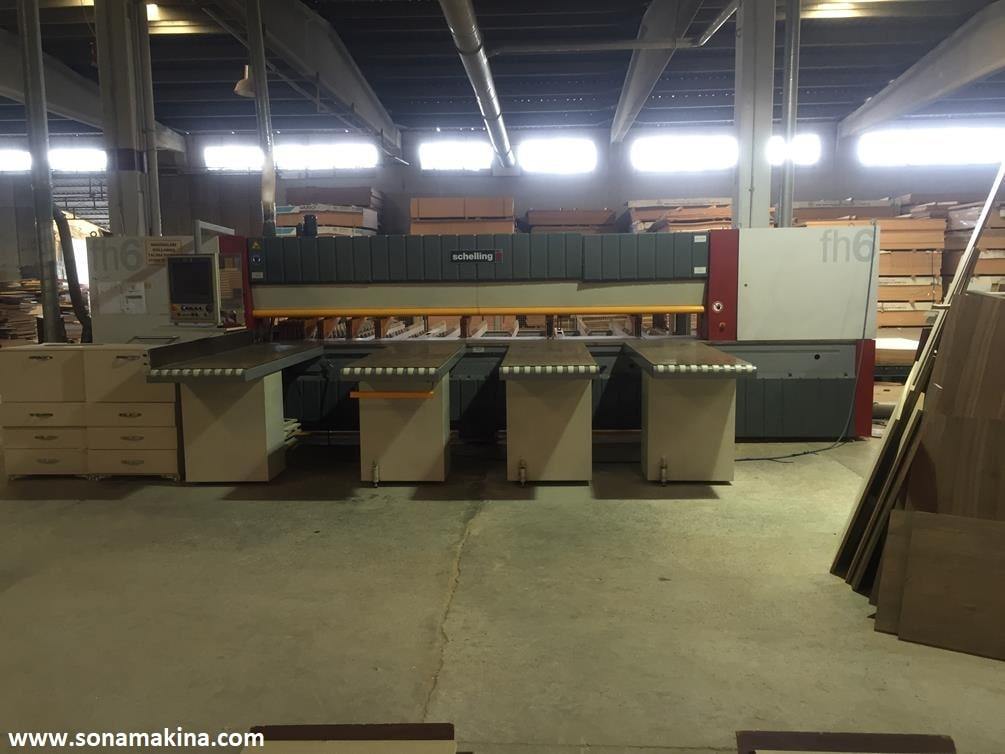 SCHELLING FH6 Asansörlü Panel Ebatlama Makinesi (2007) İLK EL