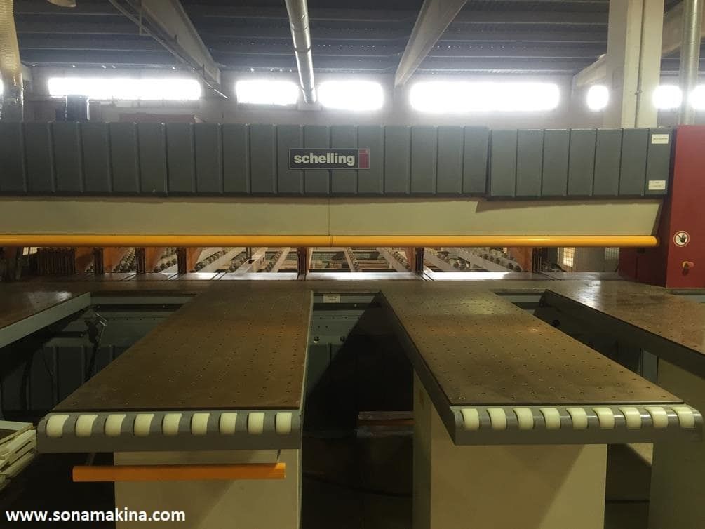 SCHELLING FH6 Asansörlü Panel Ebatlama Makinesi (2007) İLK EL