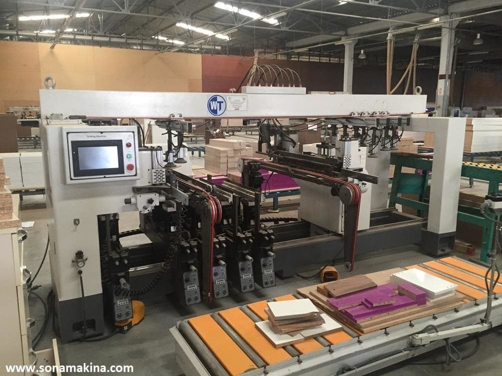 DRILLTECH ÇOKLU DELİK MAKİNASI 5+2 (2015) İLK EL