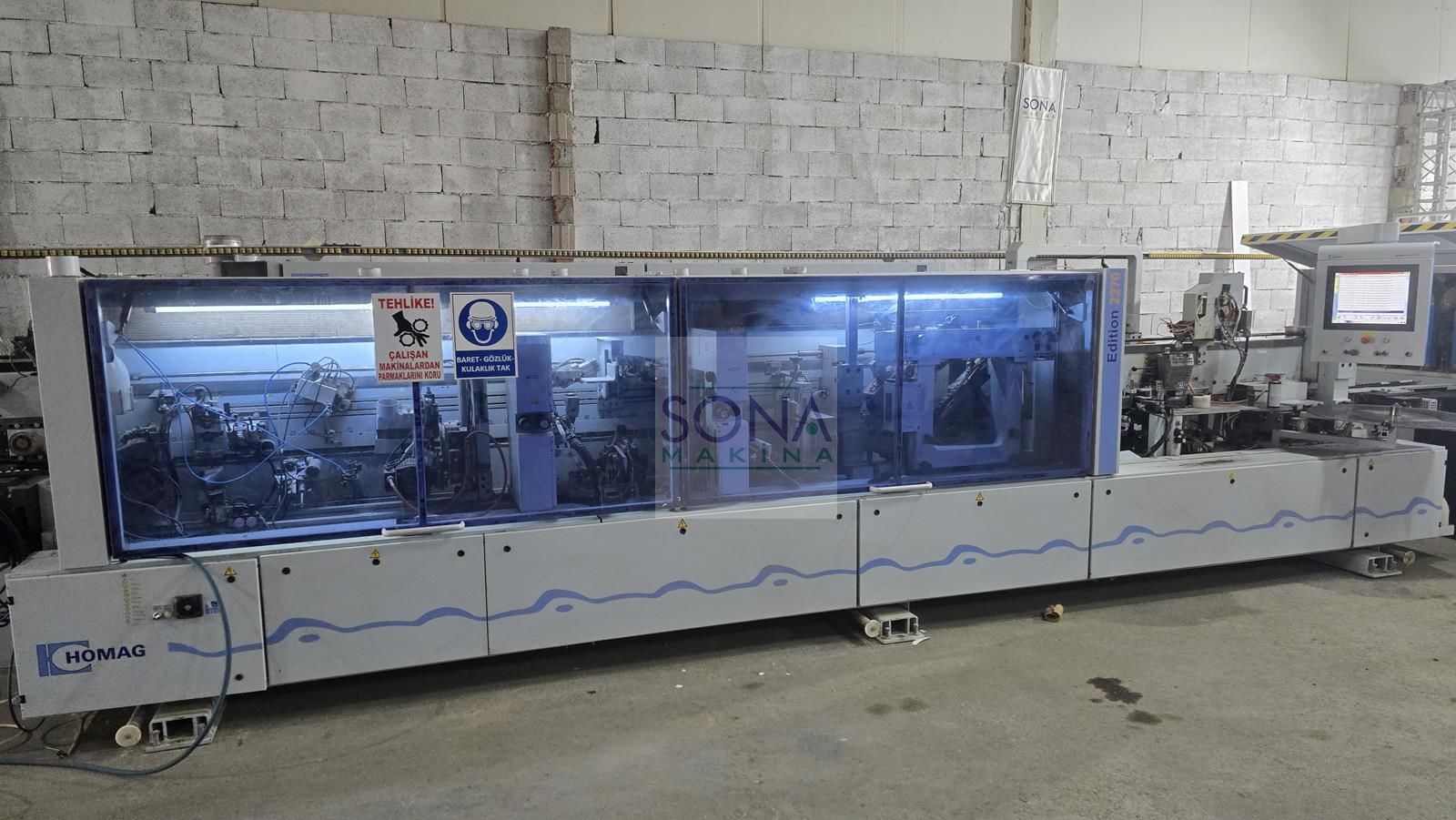 Homag KAL 211 Edition 2270 Kenar Bantlama Makinesi (2011) İlk El