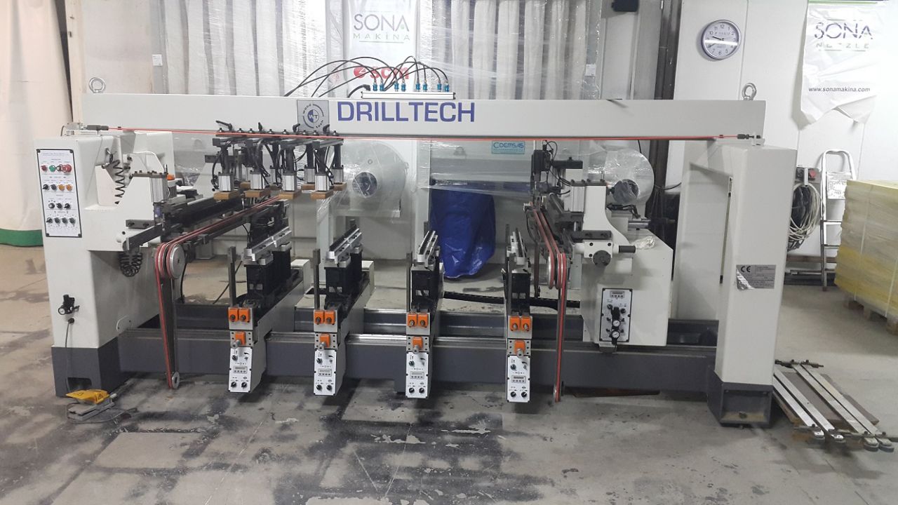 DRILLTECH ÇOKLU DELİK MAKİNASI 4+2