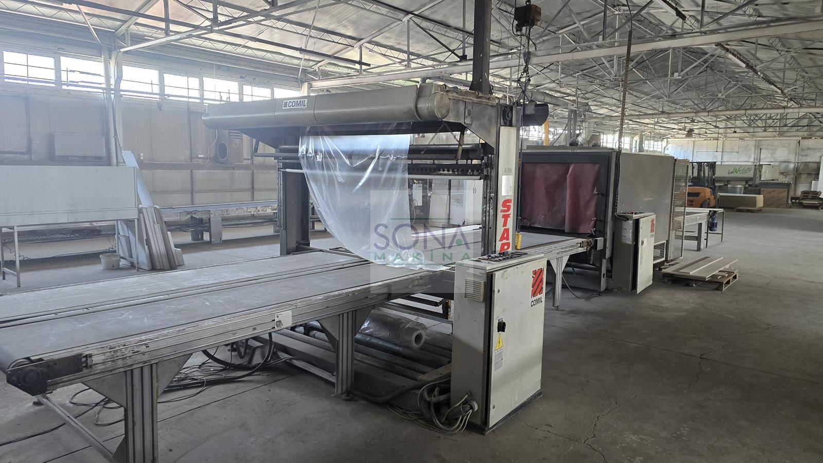 Biesse Comil Star Space Saver Ambalaj Shiling Makinası (1999)