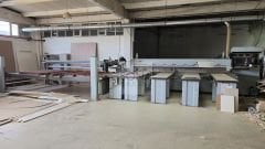 Holzma Optimat HPP 11/43/43 Panel Ebatlama Makinesi (2003)Yandan Asansör