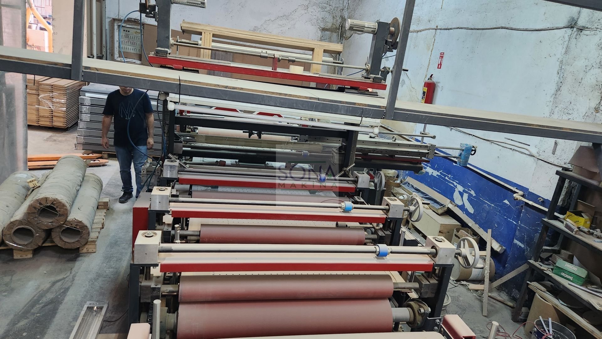 DK Makina Laminasyon Makinesi 110 cm.