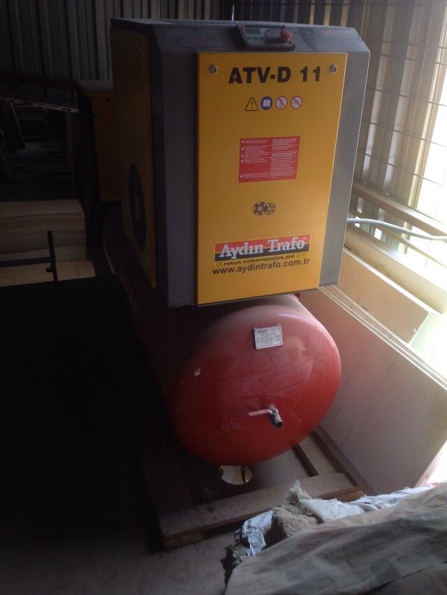 AYDIN TRAFO 11 KW Vidalı Komprosör (2013)