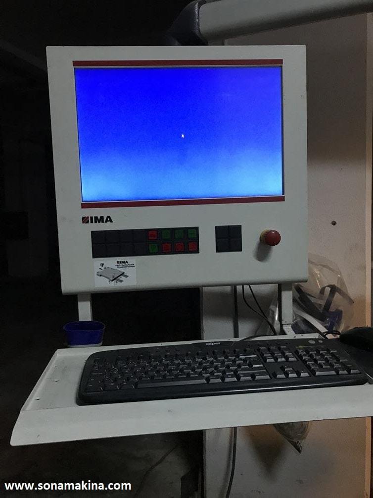 IMA Novimat Contour I/G80/700/L20+ Kenar Bantlama Makinesi (2014) Ön Freze, Kanal Açma İLK EL