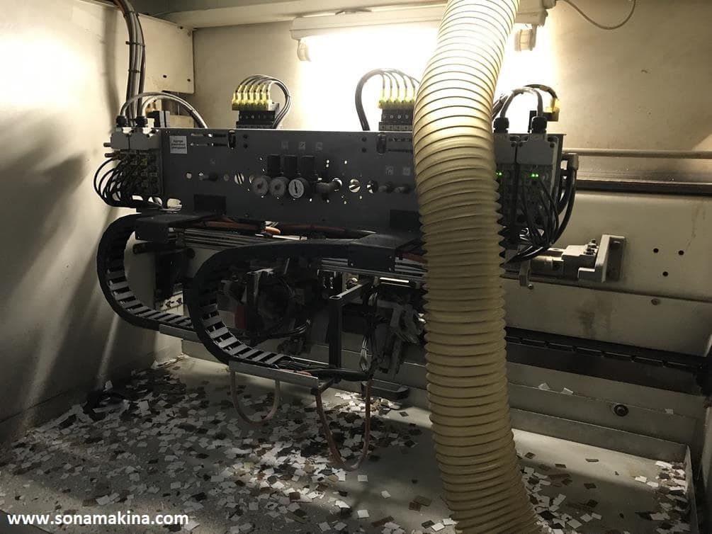 IMA Novimat Contour I/G80/700/L20+ Kenar Bantlama Makinesi (2014) Ön Freze, Kanal Açma İLK EL