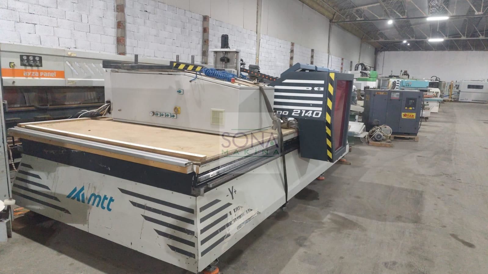 MTT Legno 2140 Düz Tabla CNC İLK EL